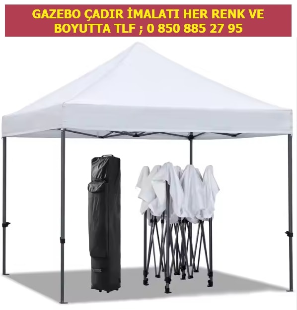 Gazebo çadır imalatı